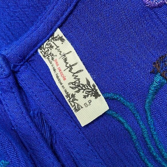 FREE PEOPLE INTIMATELY ADELAIDE FESTIVAL EMBROIDERED SLIP DRESS - Picture 12 of 14